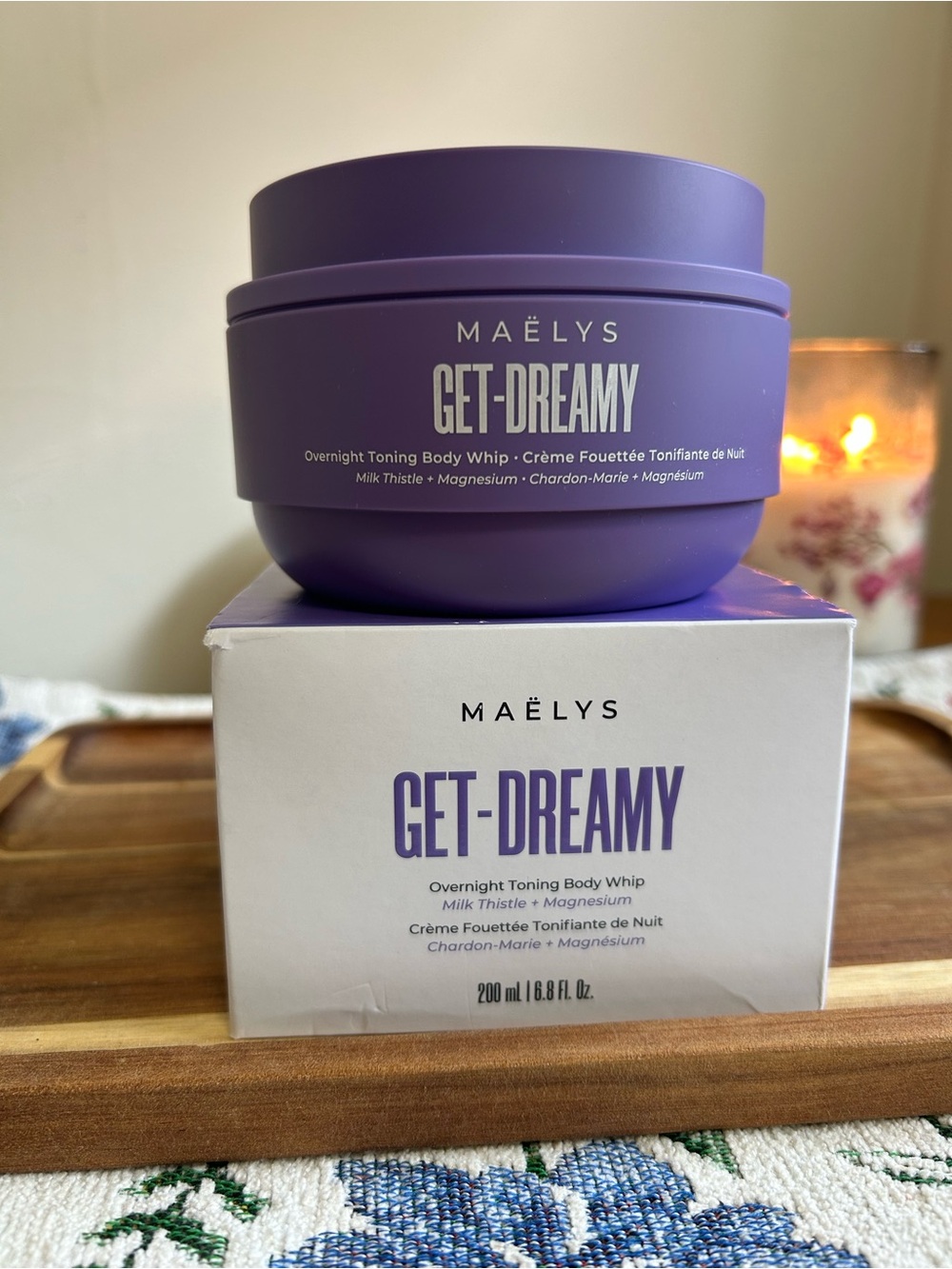 Maelys Get-Dreamy Body Whip 6.8oz - NEW, Never Used